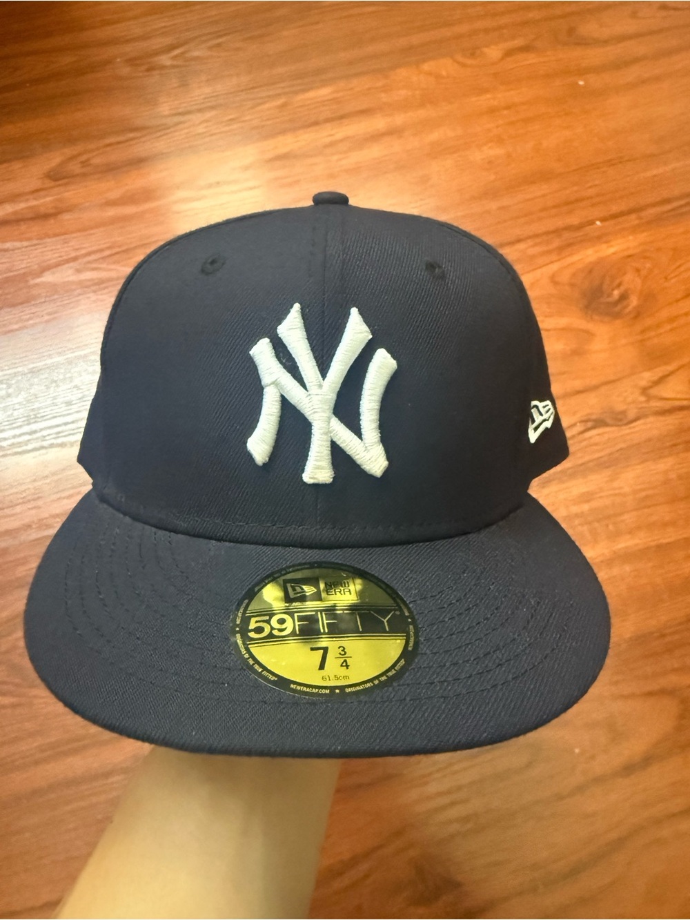 Hat on Wooden Floor